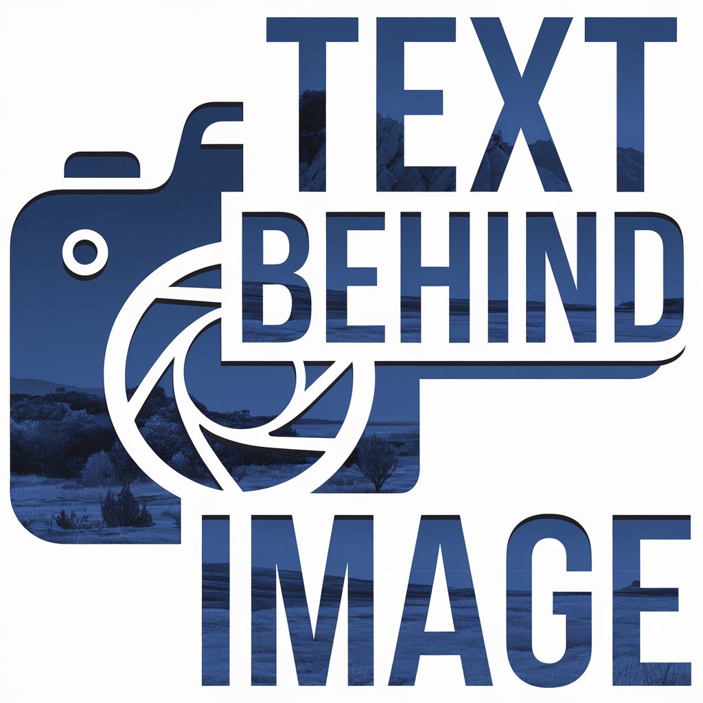 Text Behind Image